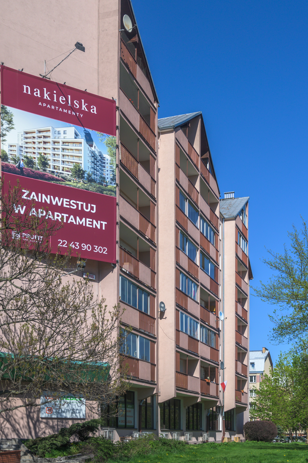 Zdjęcie architektury budynku Budynek mieszkalno-usługowy